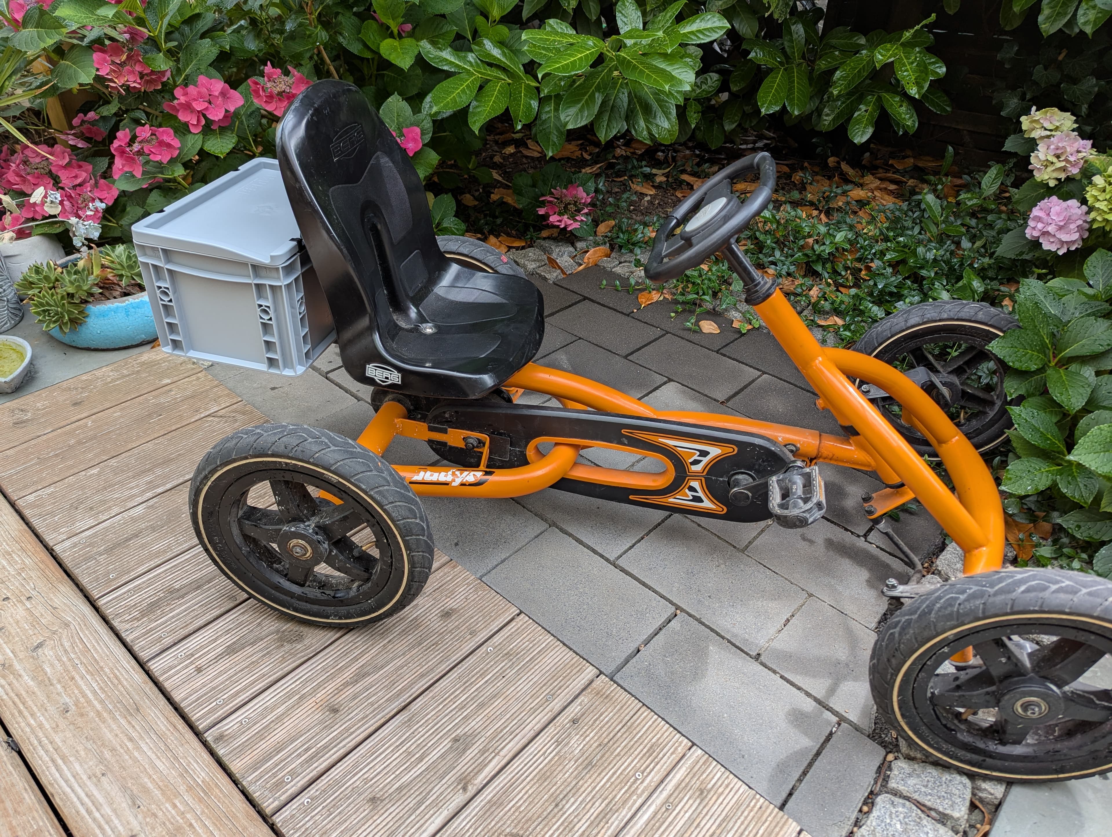 ThinCityBox Transportbox am Berg Buddy/Buzzy/Rally/Reppy GoKart