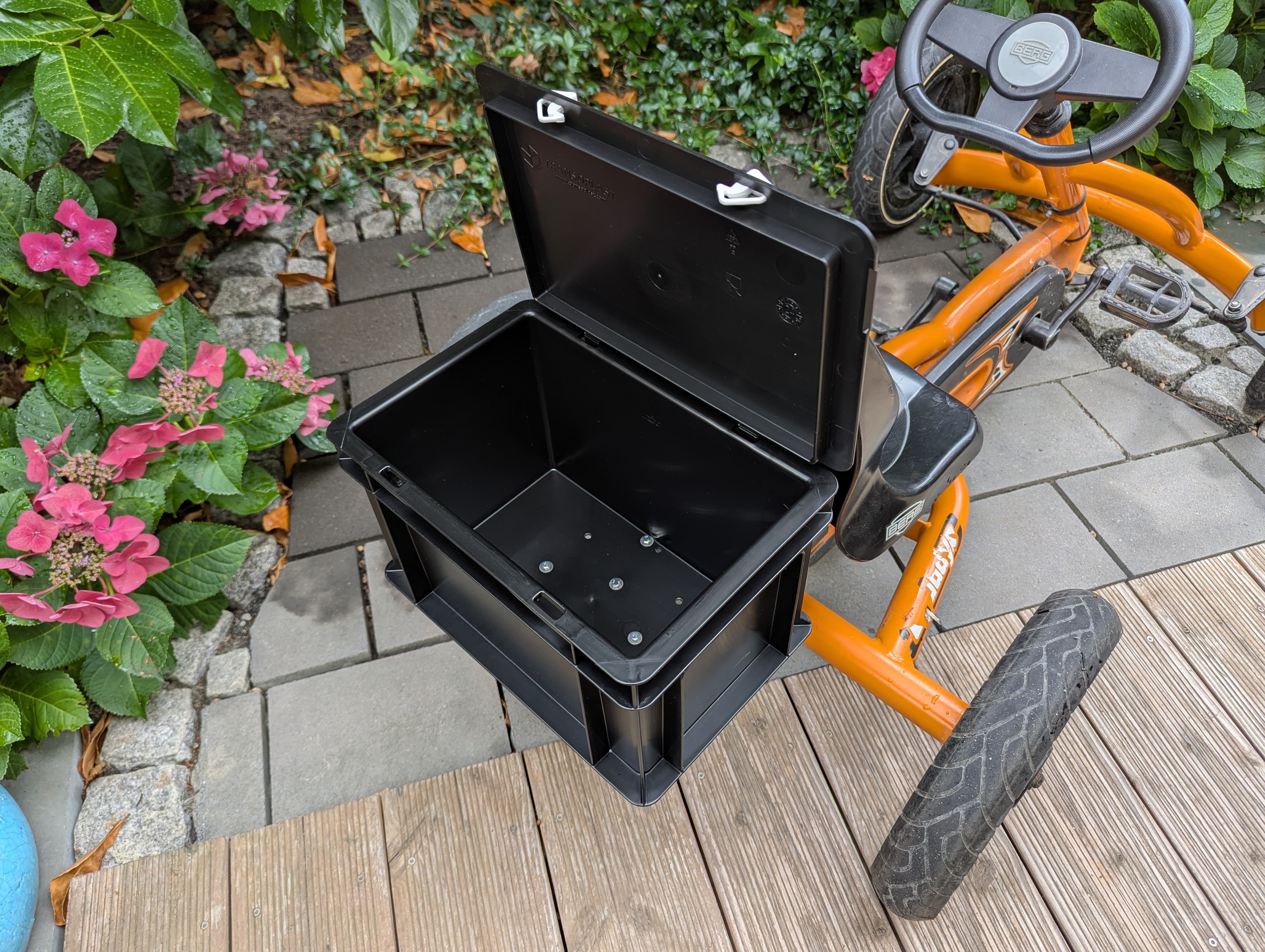 ThinCityBox Transportbox am Berg Buddy/Buzzy/Rally/Reppy GoKart