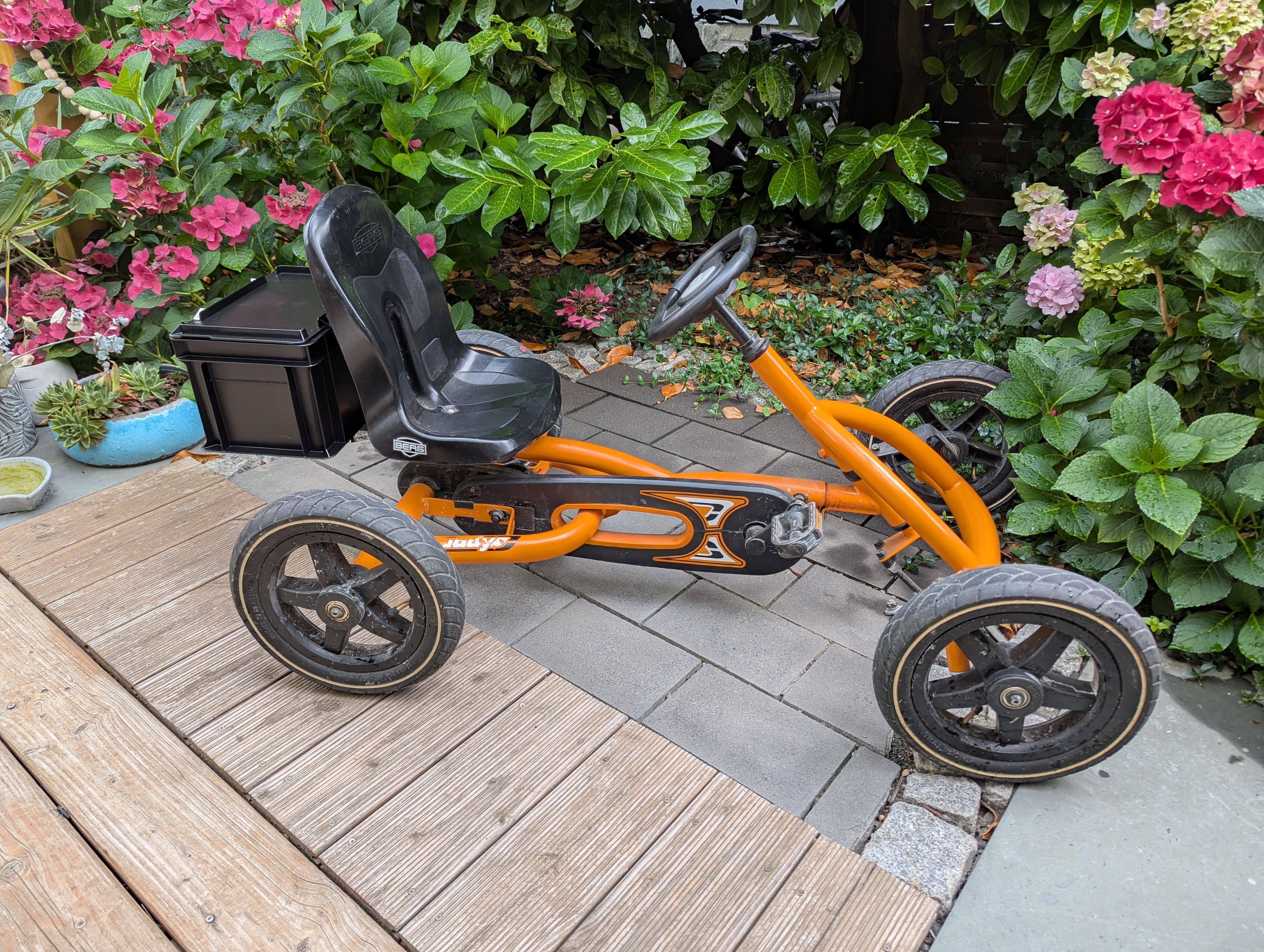 ThinCityBox Transportbox am Berg Buddy/Buzzy/Rally/Reppy GoKart
