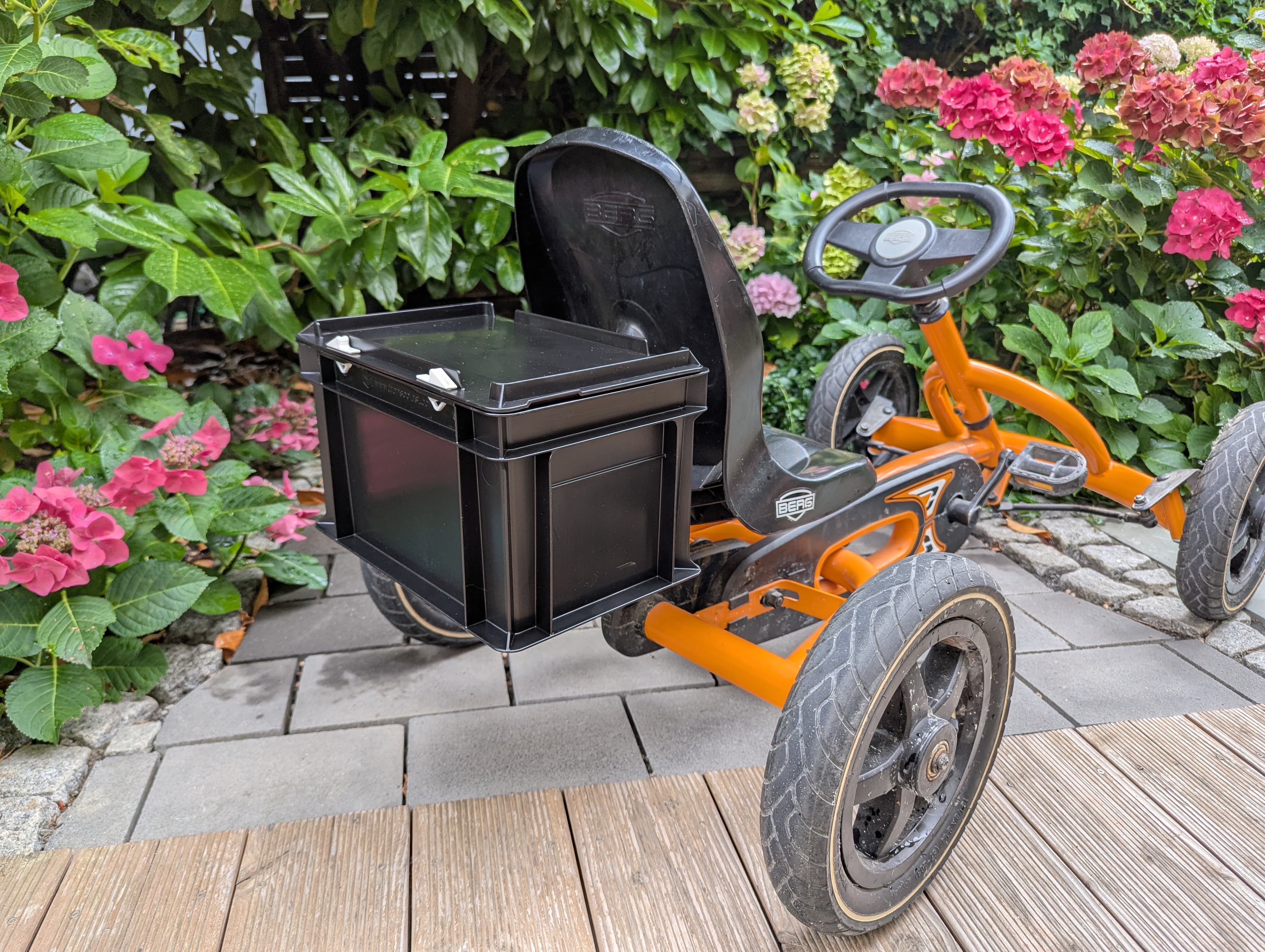 ThinCityBox Transportbox am Berg Buddy/Buzzy/Rally/Reppy GoKart